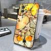 Yellow butterfly is suitable for iPhone17promax Apple 16 mobile phone case 14/13 fine hole 15 transparent and anti-drop.