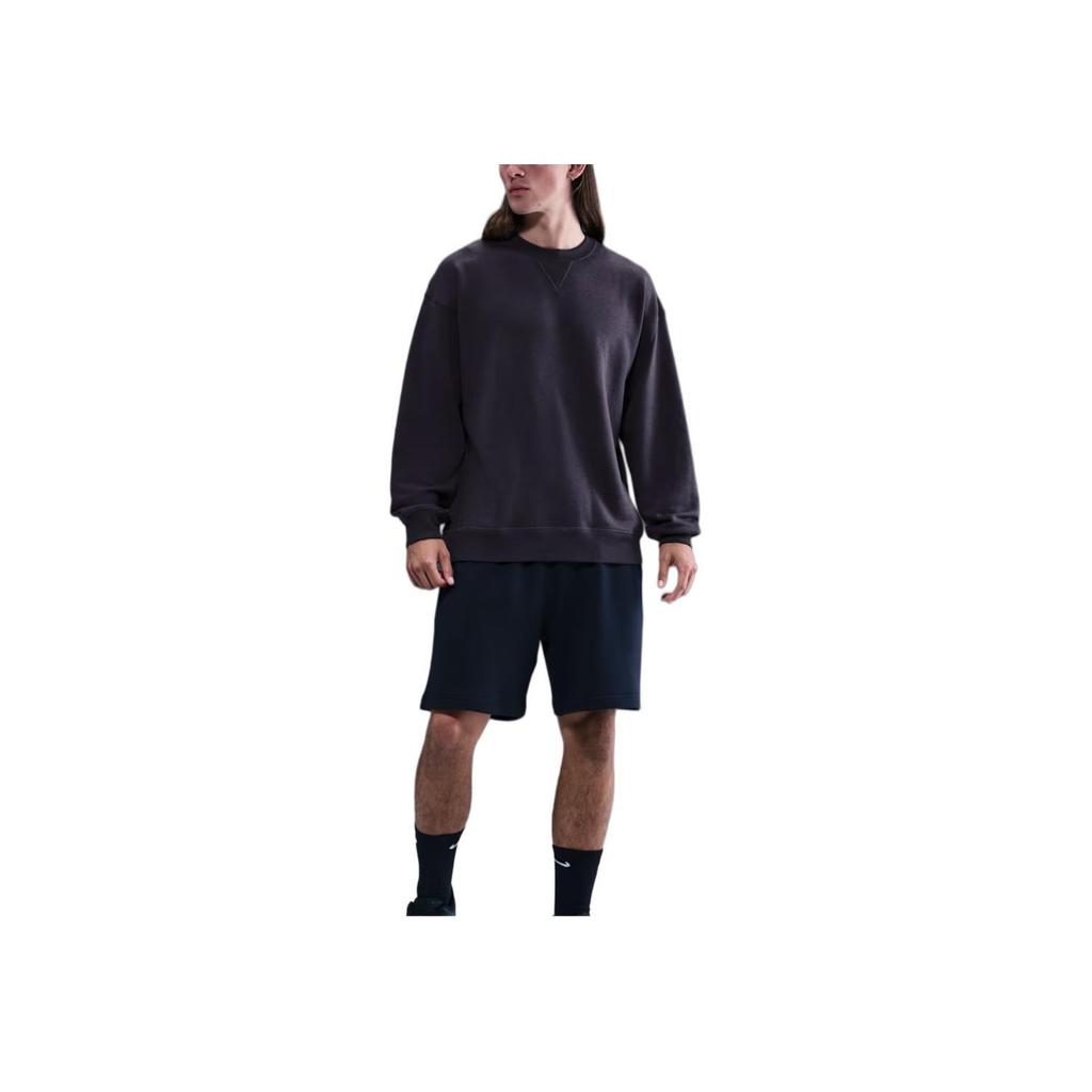 Nike Loose Fit Crew Neck Long Sleeve Sweatshirt Men tops Deep-Purple FV4883-540
