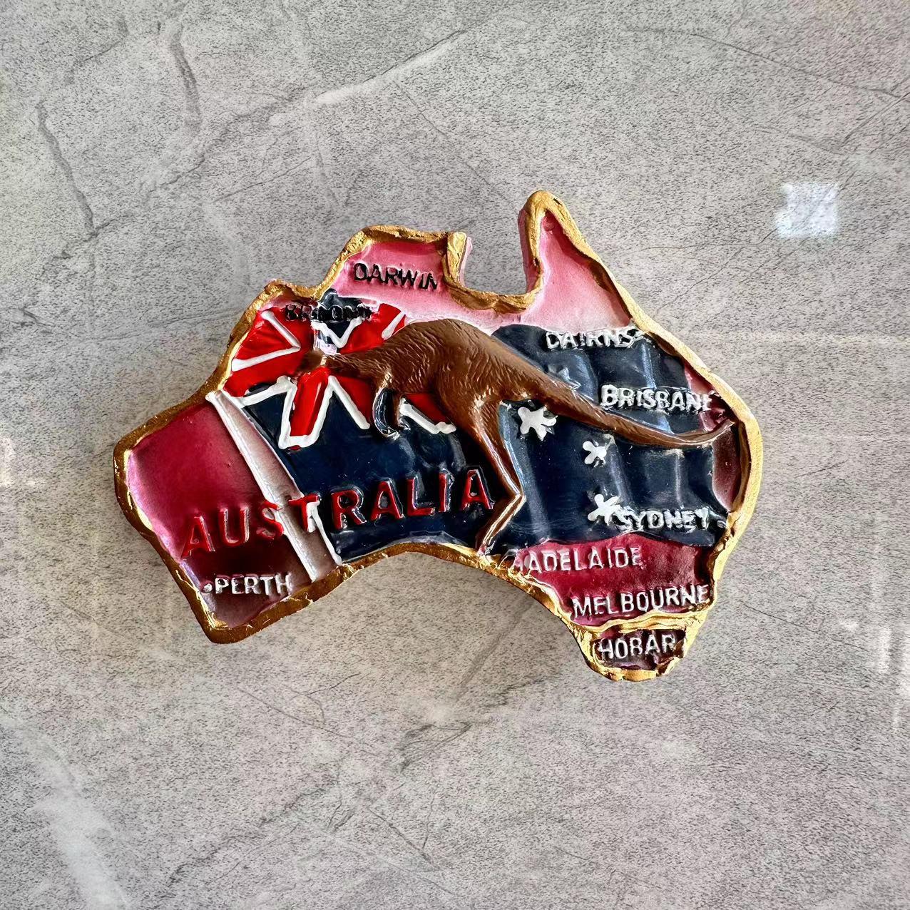 Австралия Сидней и Мельбурн 3D Магнит на холодильник с достопримечательностями - Креативный туристический сувенир