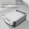 Winter Cozy Semi-Enclosed Washable Dual-Use Pet Nest for Cats & Small Dogs