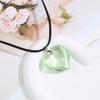 Gothic Red Heart Pendant Punk Heart Necklaces Choker Fashion Heart Crystal Necklace  Women Men
