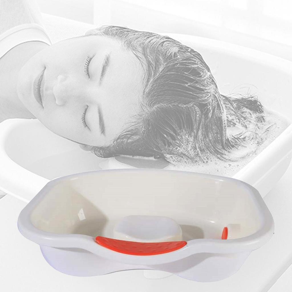 Bed Shampoo Basin Hair Wash Basin Wash Tray Neck Support for Elderly