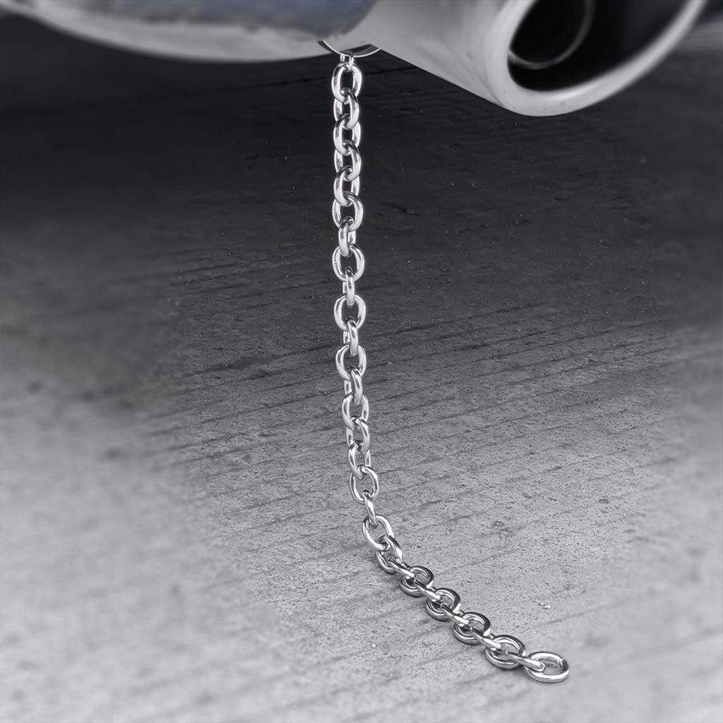 Grounding Strap Anti Static Adjustable Car Chain Truck Electrostatic Metal Chain Ground Belt For Automotive Truck RV SUV Driver