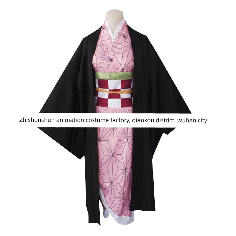 Demon Slayer Cosplay Kamado Tanjirou, Nezuko, Zenitsu, Shinobu Cosplay Costumes