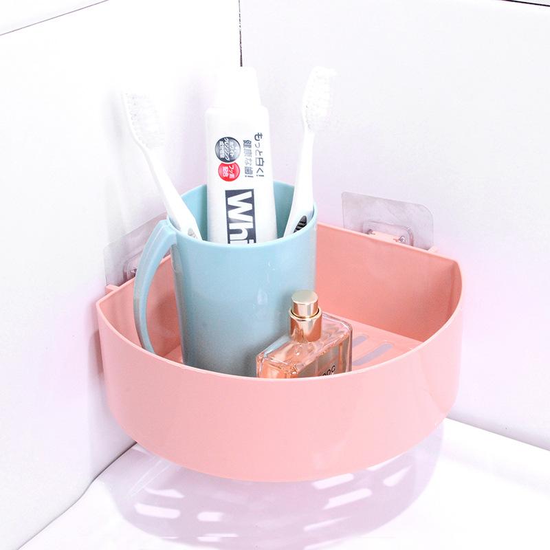 Bathroom wall-mounted rack No punching, no trace suction wall, toiletries storage rack, toilet, toilet storage rack