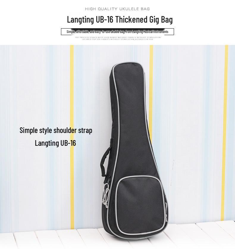 21-26 Inch Ukulele Padded Shoulder and Backpack Bag