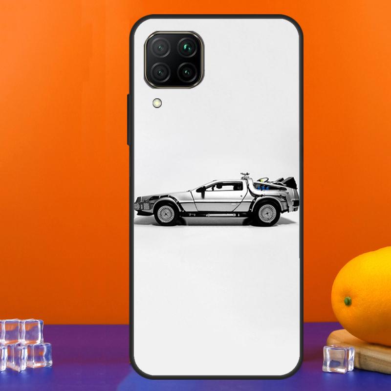 Back To the Future DeLorean For Huawei Nova 12s 12i 11i 5T 9 10 SE Y91 Y90 Y60 Y70 Y72 Y61 P60 Pro P20 P40 P30 Lite Case
