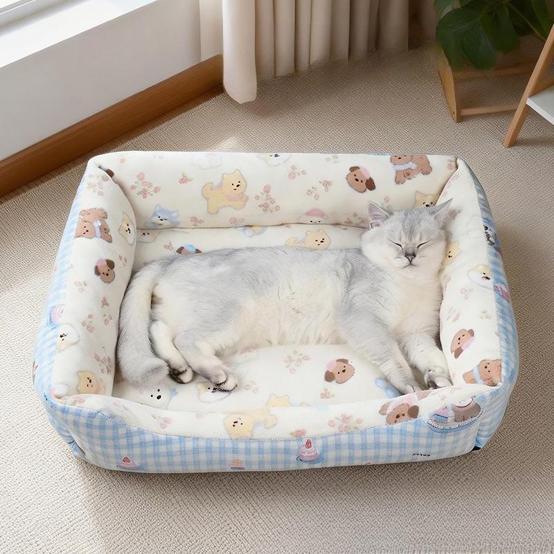 Kennel cat nest universal in all seasons cat sleeping nest winter thickened warm small dog pet sofa dog winter cushion