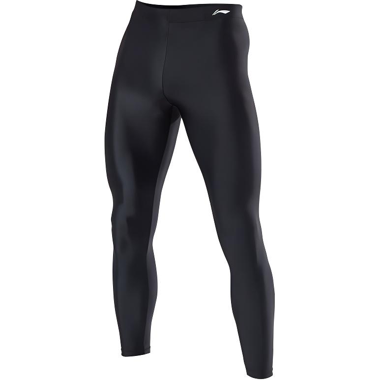 

Li-Ning Quick-Drying Warm Fashion Swim Trunks Men swimwear Black LSXR94802-1 3XL