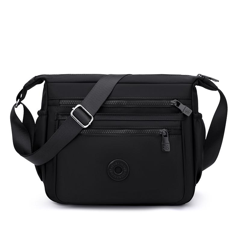 Commuter Shoulder Bag Women's Crossbody Bag Lightweight Water-Repellent Nylon Bag