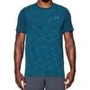 Under Armour Logo Casual Sports Crew Neck T-Shirt Men Tops Blue 1289596-953