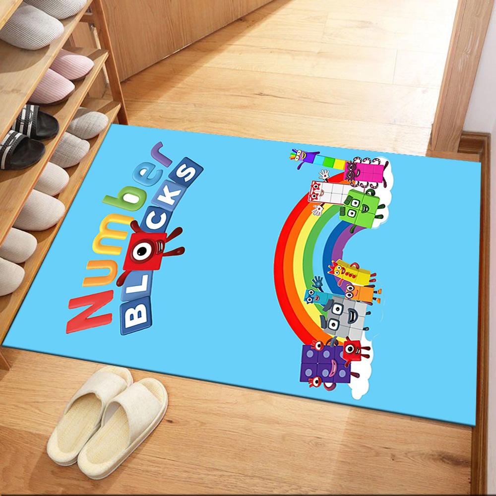 Numberblocks Carpet Design For Living Rooms Hallway Outdoor Bedrooms Antislip Carpet Office Home Decor Perfect Birthdaychristmas Gift Idea