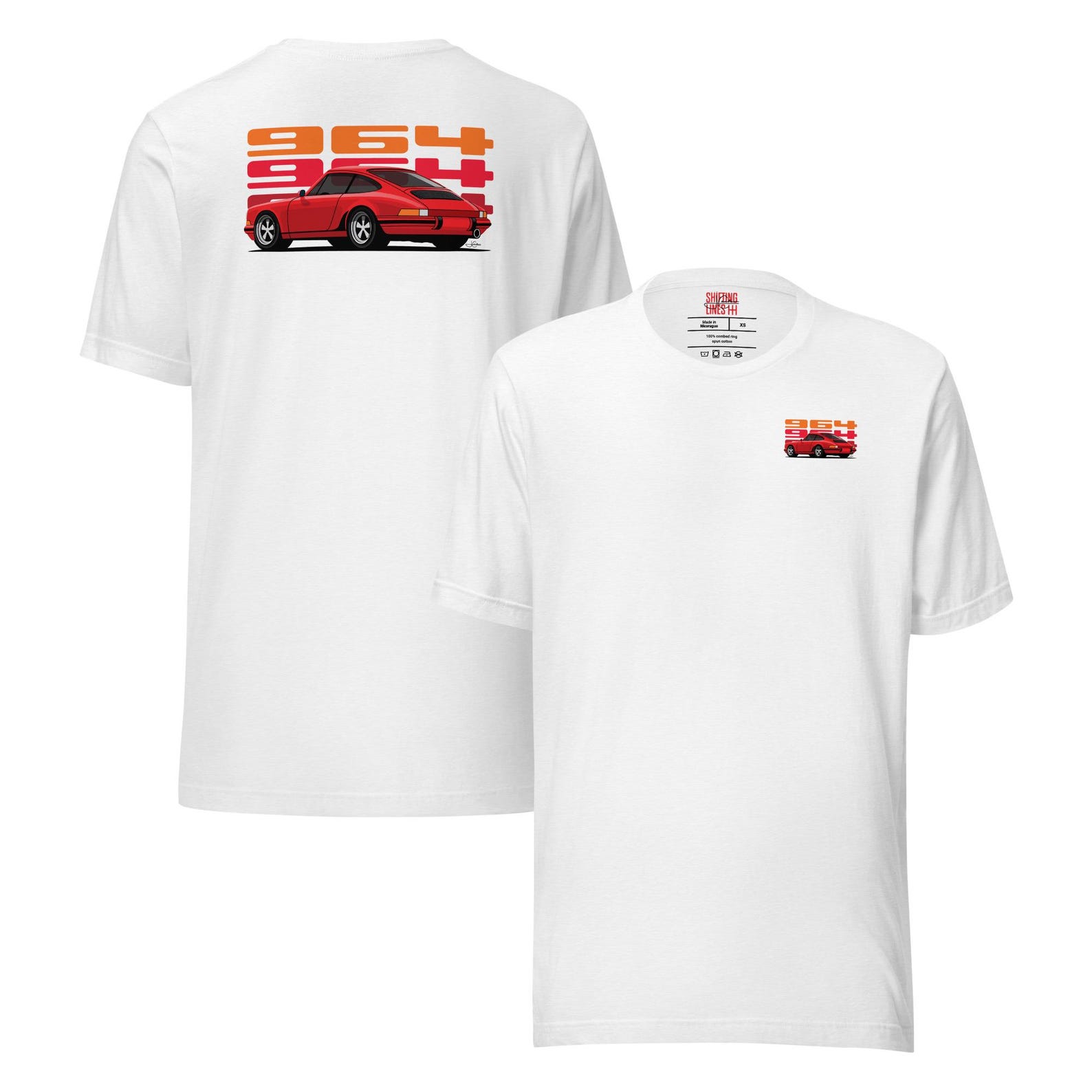 Classic 964 Sports Car Unisex t-shirt M