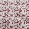 oneOone Georgette Viscose Black Fabric Floral & Leaves Dress Material Fabric Print Fabric By The Yard 42 Inch