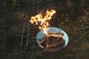 Soporte para hoguera en camping ligero individual de BELKROOT