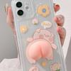 Fun Butt Mochi Squishy Squeeze Heart Taba Squishy Stress Relief Toys Sensory Fidget Toy Peach Bum Squish Booty Anti-stress Ball
