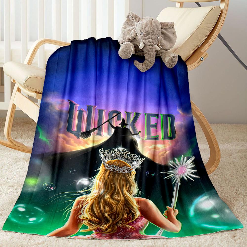 Gothic Style Blanket Comfortable Perfect for Bed Livingroom Sofa for All Seasons Digital Print Suitable for Gifting Relatives and Friends