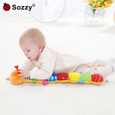 Yenidoğanlar ve Bebekler İçin Sozzy Müzikli Çıngıraklı Peluş Bebek (0-3 Yaş)