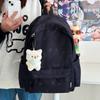 Schoolbag New Small Fresh Schoolbag for Girls, Simple Small Floral Backpack, Light and Large-capacity High School Backpack