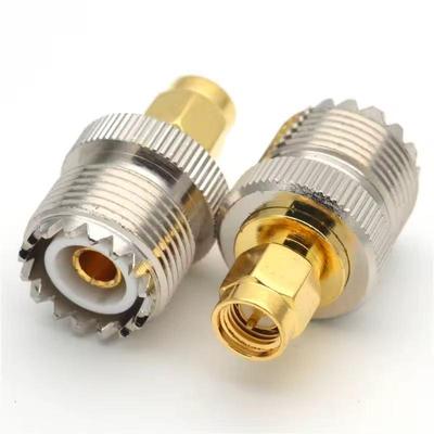 SMA zu UHF PL259 SO239 HF Koaxial-Funkgeräte-Antennenadapter
