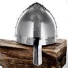 Handmade Norman Viking Helmet 18 Gauge Steel Medieval Armor, LARP SCA Cosplay