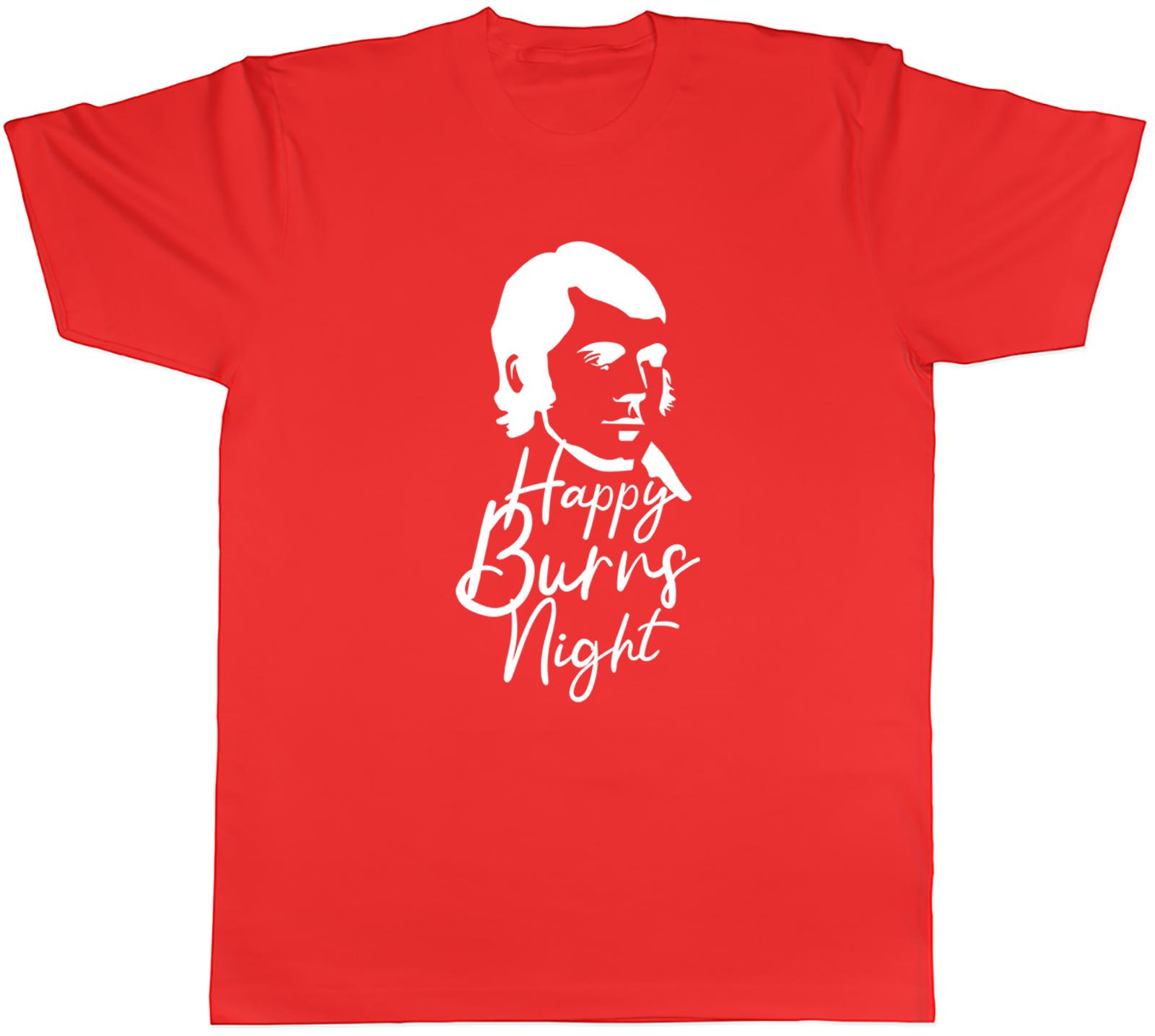 Happy Burns Night Unisexs Unisex TShirt Tee S