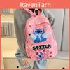 Stitch Cartoon Backpack For Kids With Breathable Nylon And Cloud Cushion Straps