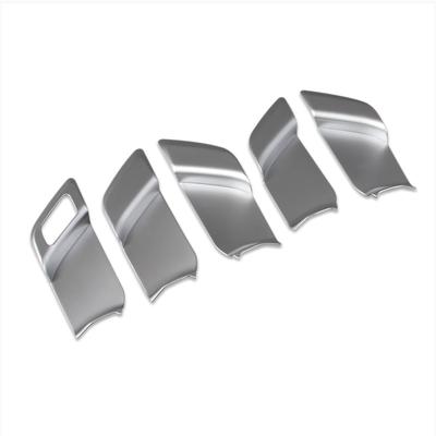RUIQ Toyota New Prius 60 Series Interior Front Rear Inner Door Handle Garnish Designed for Toyota Prius (Satin Silver)