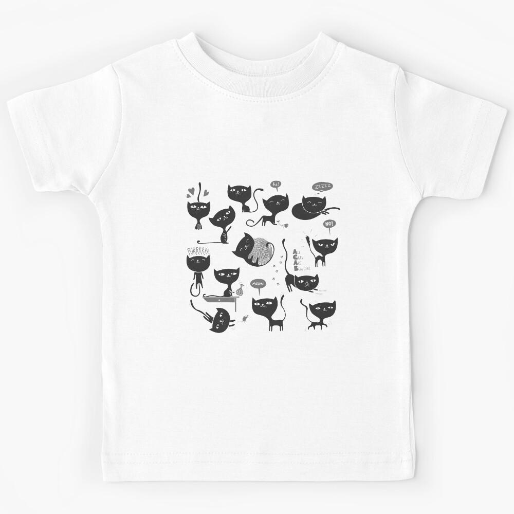 13 black cats Kids T-Shirt 170