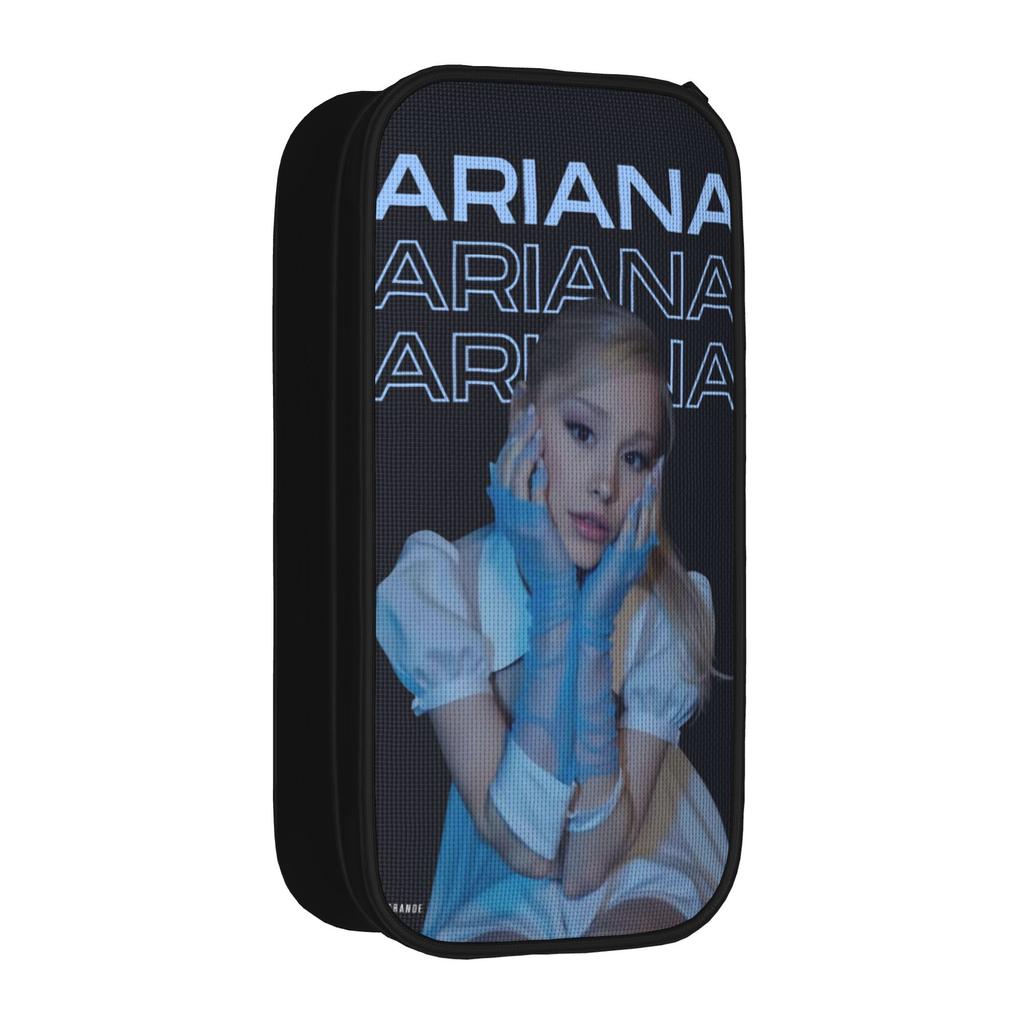 Ariana Grande New Album Petal 2026 Pencil Case Double Layer Large Capacity Office Accessories Pencil Box Gift