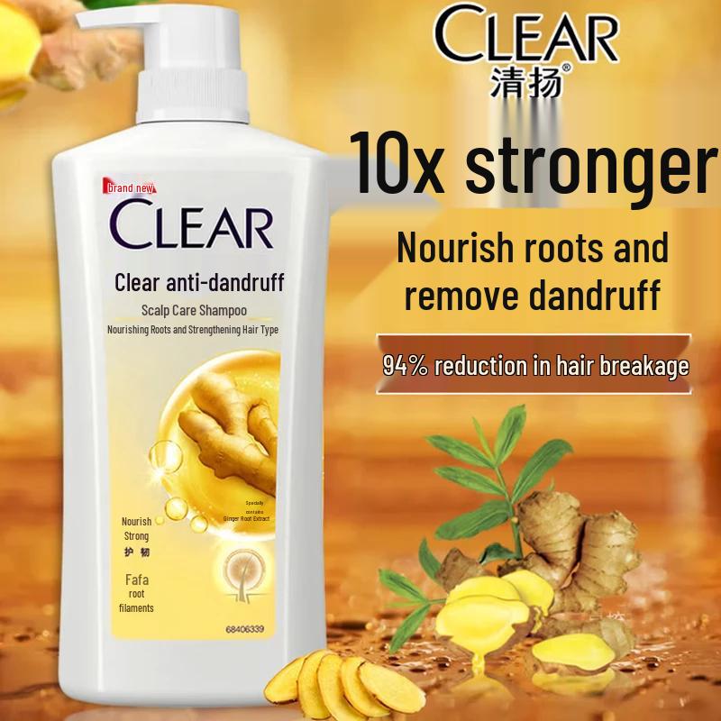 Clear Ginger Anti-Dandruff Scalp Care Shampoo