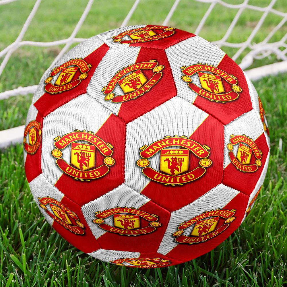 Manchester United Theme Size 5 Soccer Ball, Suitable for Both Indoor and Outdoor Matches, a Gift Suitable for Everyone.