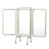 Dulton Tabletop Height Width Depth Height Width Depth 3-Sided Mirror. Dimensions Open 465mm, 585mm, 165mm; Folded 465mm, 215mm, 165mm. (RNJ-0901)