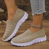 Fashion Lightweight Breathable Mesh Sneakers for Women Soft Sole Knitting Casual Shoes Woman Summer Comfortable Slip On Walking Shoes