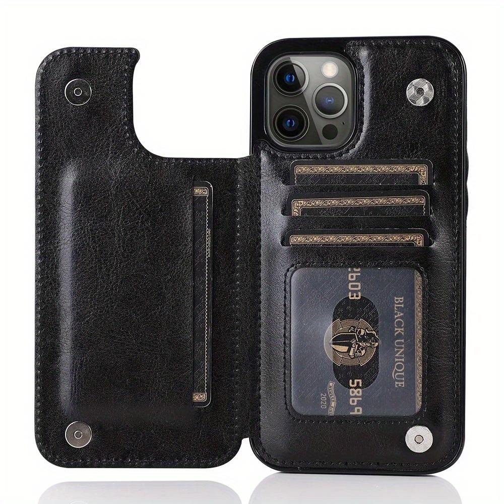Leather Wallet Case For IPhone 14/13/12/11/Pro Max/Mini/XR/X/XS Max/8/7/6S/6 Plus/SE2/SE3/2022/2020 - Card Holder & Flip Back Cover