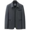 Dad Jacket Men Business Casual Jacket Top Lapel Middle-aged and Elderly Men's Clothing Grandpa Spring and Autumn