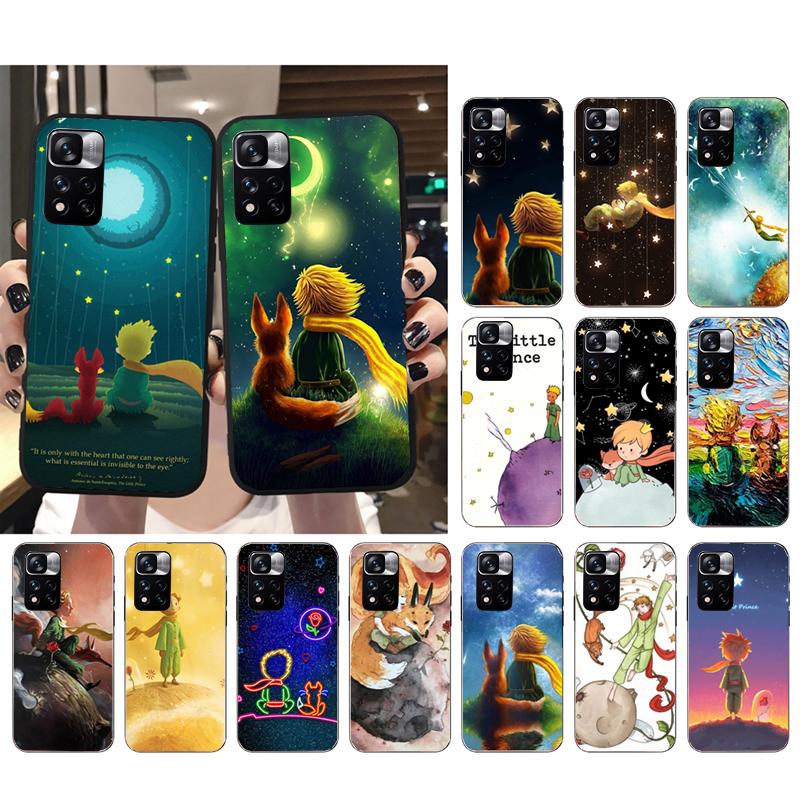 Phone Case For Xiaomi Redmi note 13 12S 12 Pro 11S 11 10 Pro 10S 12S Redmi 10 10C 9C 13C The Little Prince Fox Case