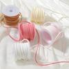 Dragon Boat Festival Velvet Ribbon: Roast Color Cowhide & Deerskin Rope for Handmade Bouquet Decoration