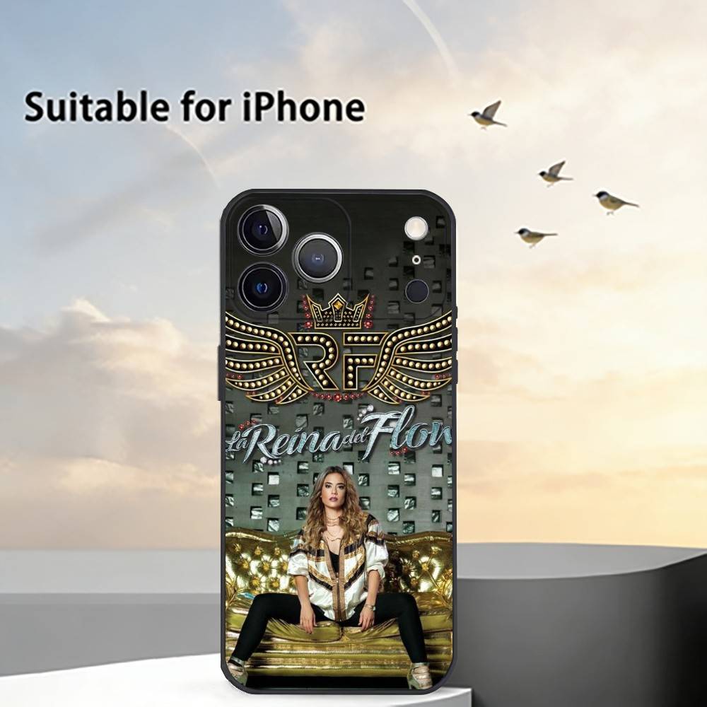 Queen of Flow La-Reina-Del-Flow Phone Case Silicone Soft For IPhone 17 16 15 14 13 12 11 X XR Plus Pro Max Plus