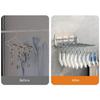 Wall Mounted Sock Hanger Stainless Steel Folding Drying Rack for Towel Underwear