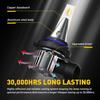 2x Auxito Super LED Helle Nebelscheinwerferlampen 9006 HB4 3000K 4000LM Goldgelb