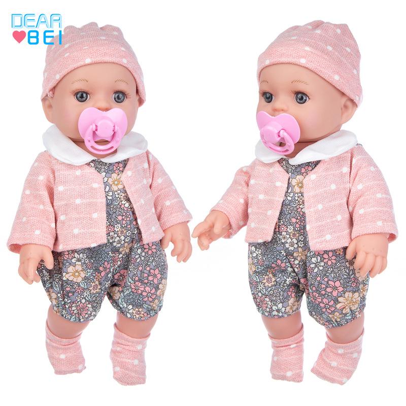 30 cm Rebirth Doll 12 Tommers Simulering Baby Doll Vinyl Dukke Dukke Leketøy Rebirth Baby Doll Dukke Barnebursdagsgave