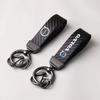Fkwnv7 Car Keychain With Custom Logo Keyring Key Cover Gift For XC60 XC40 V60 V40 XC90 XC70 V50 S60 V70 S90 AWD V90 Carbon Fiber