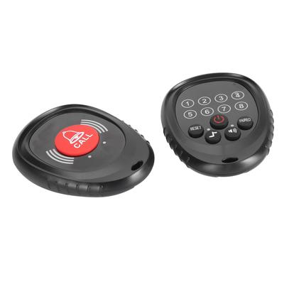 Wireless Caregiver Pager Call Button Professional Re Able 3280.8ft   Range Nurse Call System for Elderly Patient Monitoring SOS Alarm System