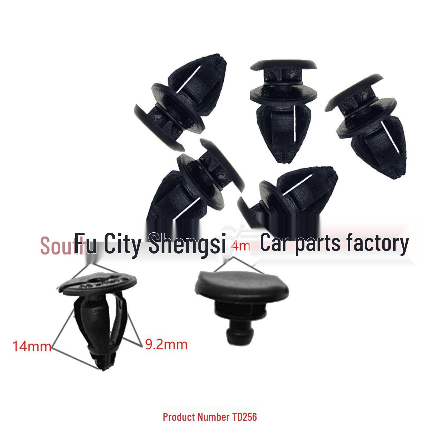 

Car Trim Panel Clips: Door Decoration & Lining Installation Nylon Snaps 10000 Units