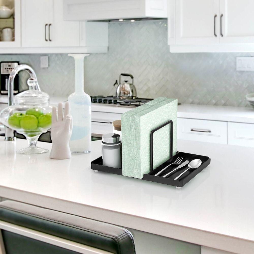 Aluminium Napkin Holder for Table Multi-purpose Towel Holder  Dinner Picnic Decor