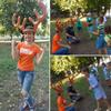 Inflatable Reindeer Antler Hat Ring Toss Game Kids Gift Christmas Family Game Toys New Year Xmas Decor