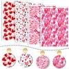4Pcs Love Heart Transfer Paper for Clay Earring Water Soluble Transfer Paper A0KF