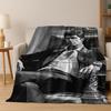Classic Scarface Tony Montana Movie Art Flannel Blanket,Cozy Soft Throw Blanket for Home Bedroom Bed Sofa Picnic Cover Gift