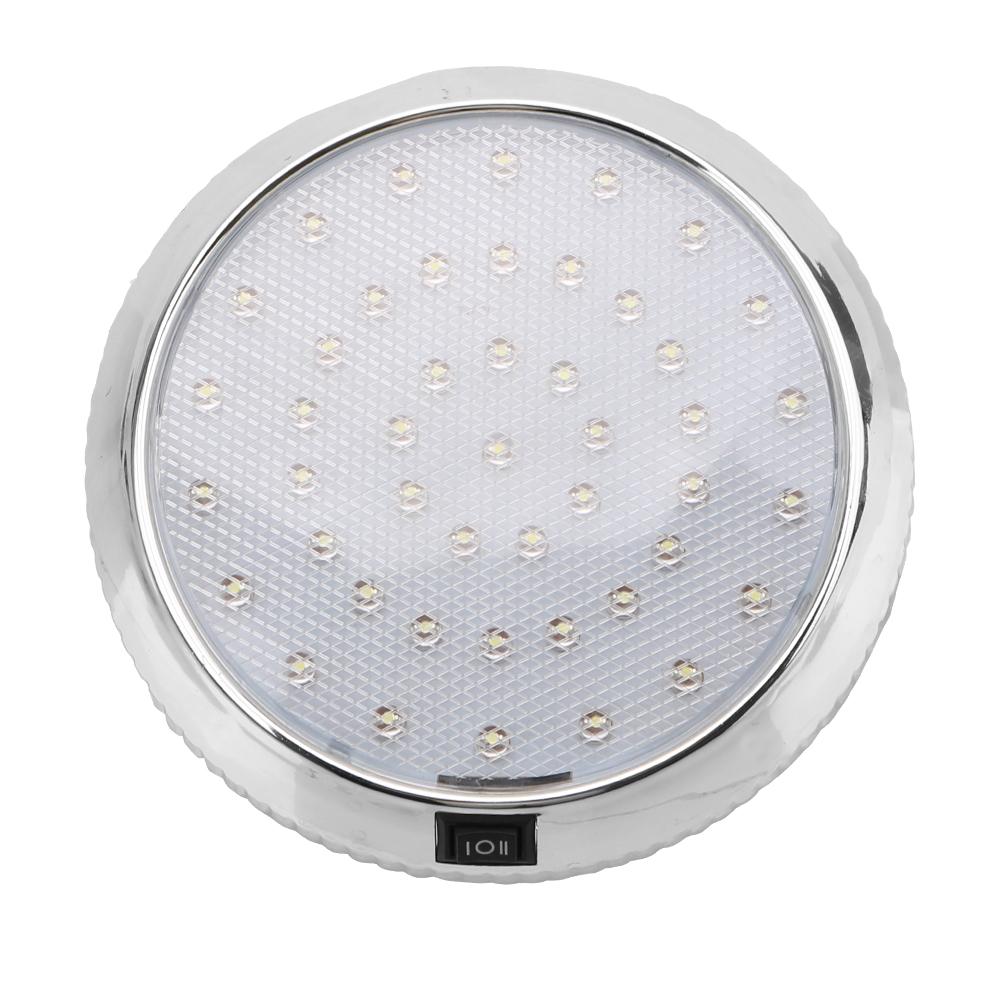 Car Dome Roof Ceiling Interior Light 46LED 12V Reading Lamp Car Lighting Accessories Car-styling White Light